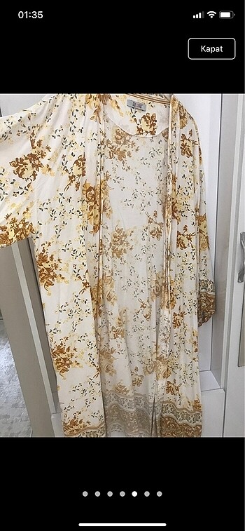 diğer Beden altın Renk Kimono