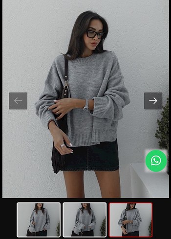 Zara Gri basic Kazak
