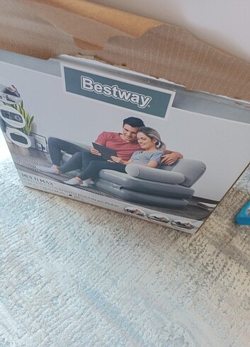 Bestway cif kişilik koltuk yatak 220_240V