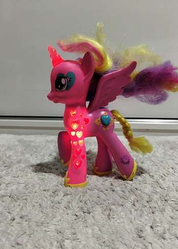 Renkli Pembe Kanatlı Unicorn Figür