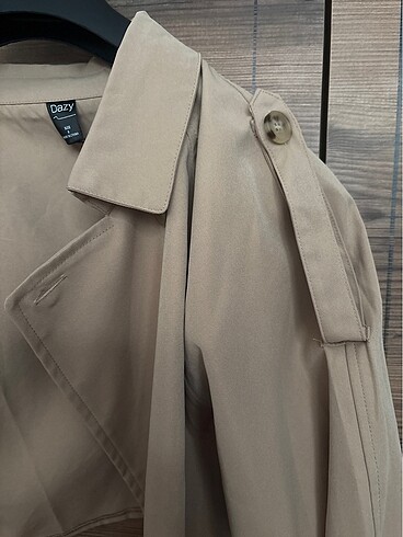 s Beden camel Renk Crop ceket
