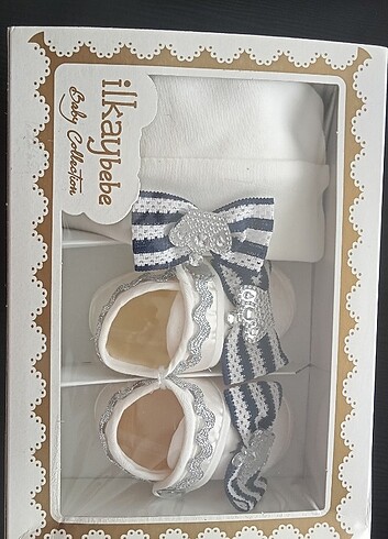 Diğer Bebek bere patik takımı 