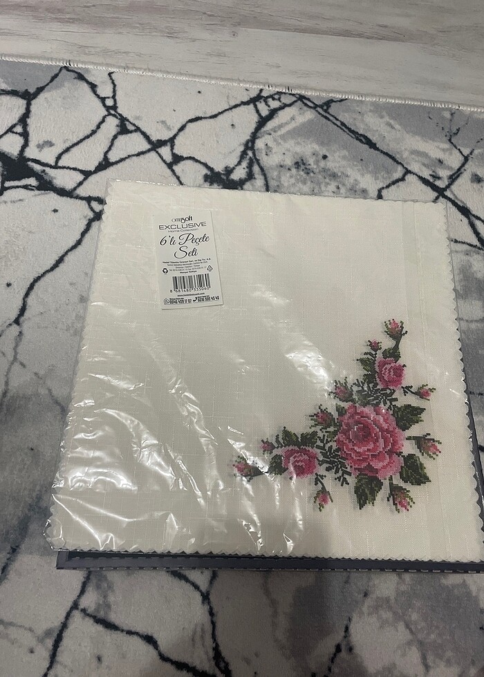 6 lı peçete seti - Görsel 2