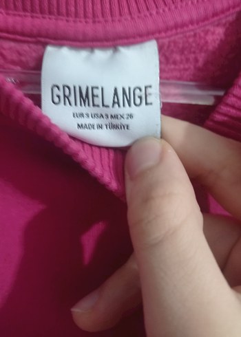 Pembe sweatshirt