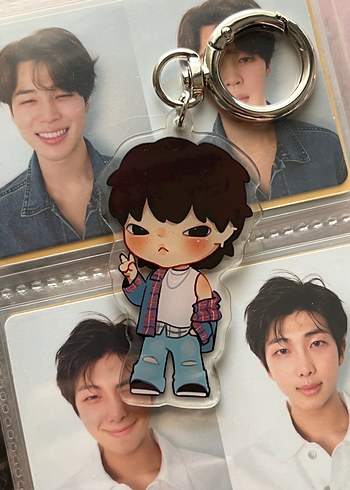 Bts Jin Anahtarlık Keyring - Görsel 2