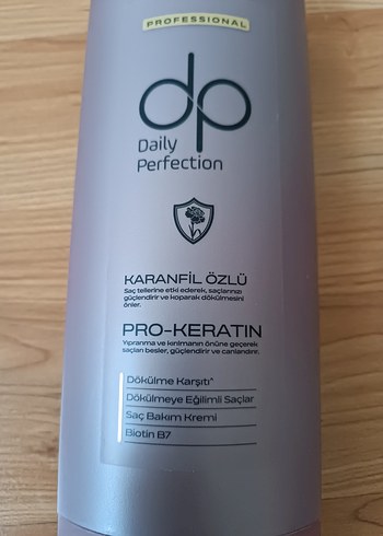 Daily Perfection Pro-Keratin saç bakım kremi 350ml - Görsel 3