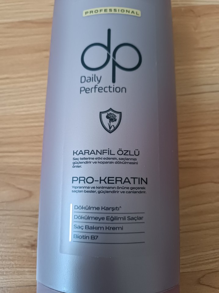 Daily Perfection Pro-Keratin saç bakım kremi 350ml - Görsel 3