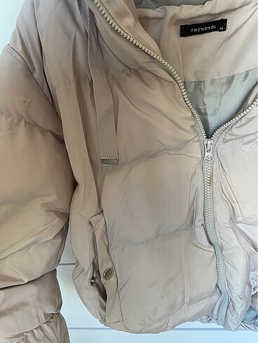 xs Beden gri Renk trendyolmilla mont