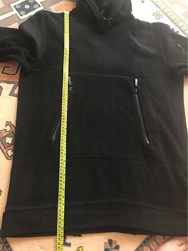 Erkek polar kapüşonlu üst - Görsel 2