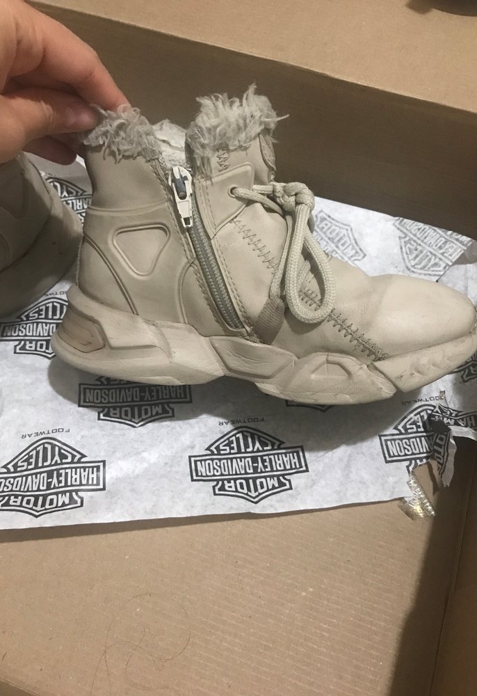 Bej Kürklü Kız Çocuk Botu - Görsel 4