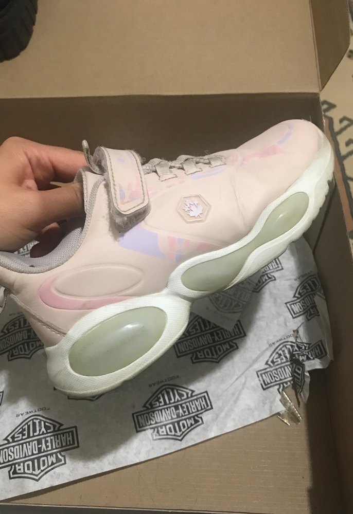 Kızlar için Pembe Cırt cırtlı spor ayakkabısı - Görsel 3