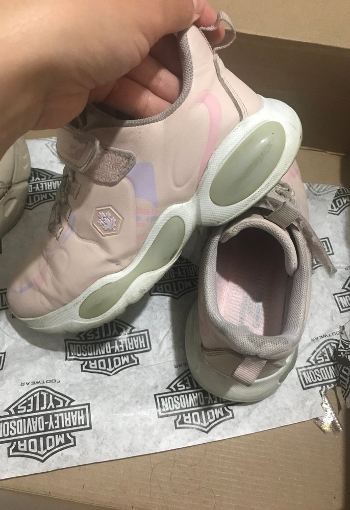 Kızlar için Pembe Cırt cırtlı spor ayakkabısı - Görsel 4