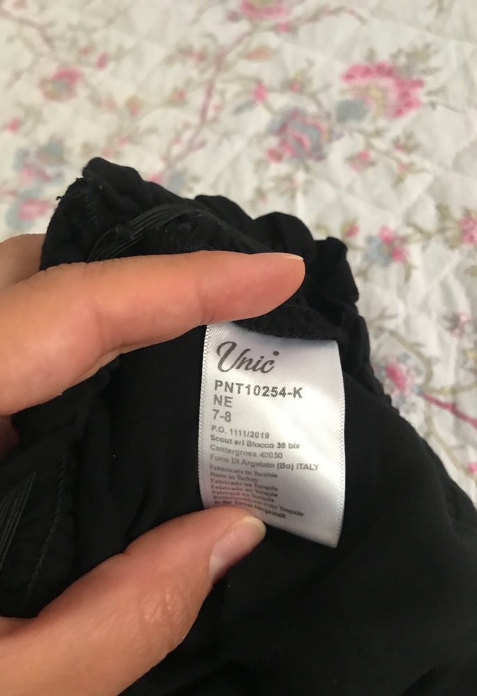 Siyah Salaş Keten Pantolon - Görsel 5