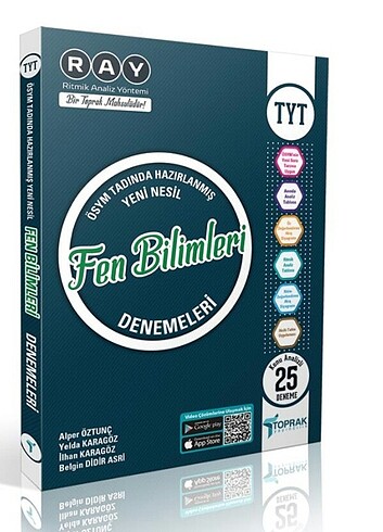 TYT FEN BİLİMLERİ DENEMELERİ TOPRAK YAYINLARI 