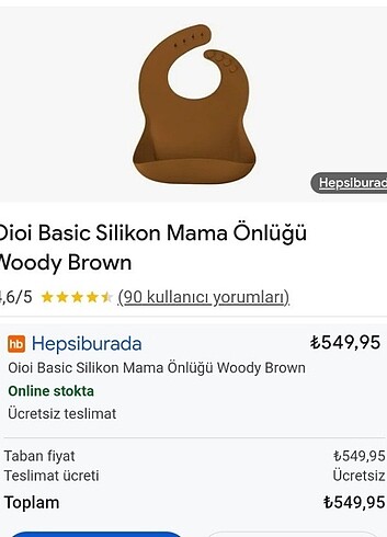 Oioi  marka  slikon  önlük - Görsel 5