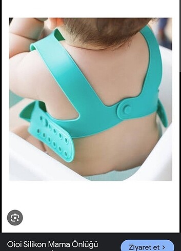 Oioi  marka  slikon  önlük - Görsel 9