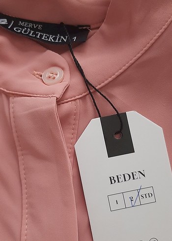 l Beden turuncu Renk Merve Gültekin marka elbise