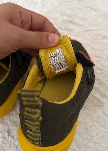 27 Beden gri Renk Gri Erkek Çocuk Leopar Desenli Spor Ayakkabı