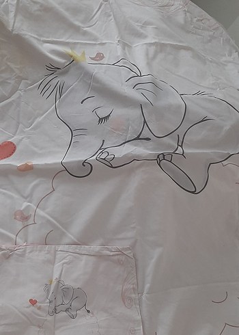 Taç bebek yorgan nevresimi ve yastığı - Görsel 2