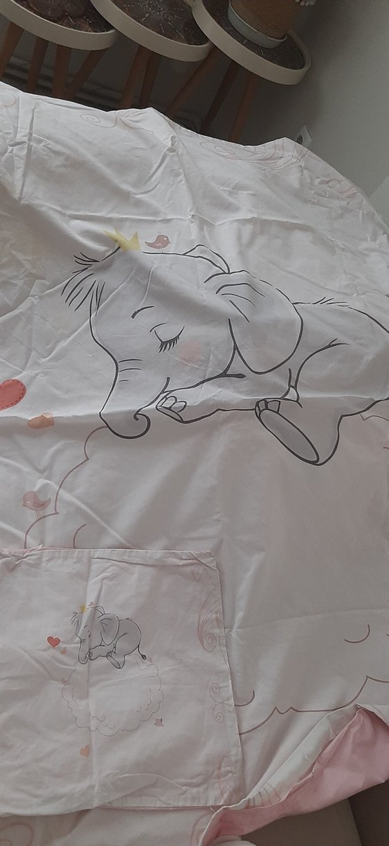 Taç bebek yorgan nevresimi ve yastığı - Görsel 2