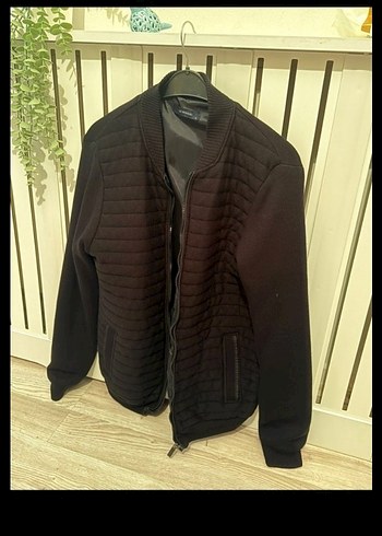 Siyah Fermuarlı Erkek Midi Mont - Görsel 2