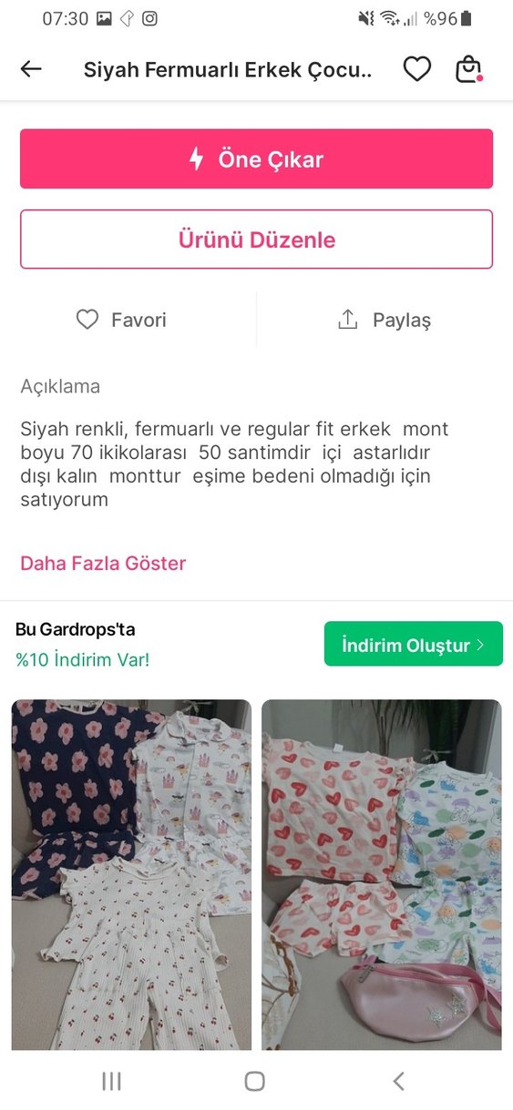 Siyah Fermuarlı Erkek Midi Mont - Görsel 5