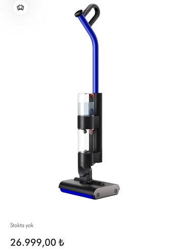 Koyu Mavi Dikey Elektrikli Süpürge