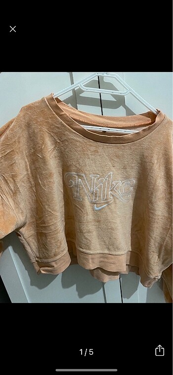 Nike kadife sweatshirt