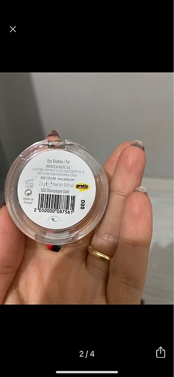 MAC Beaulis göz farı