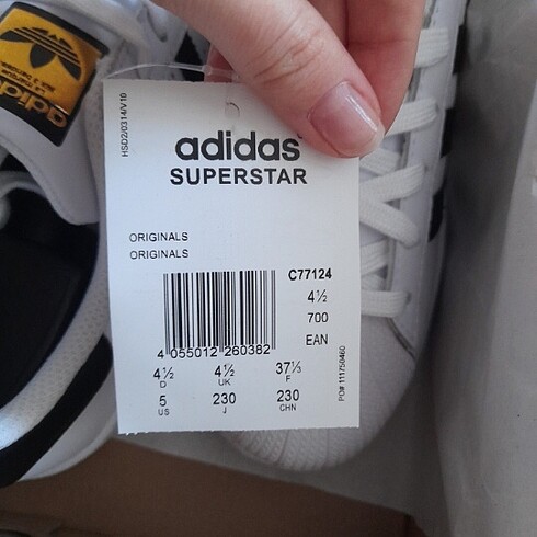 Adidas Superstar Orjinal