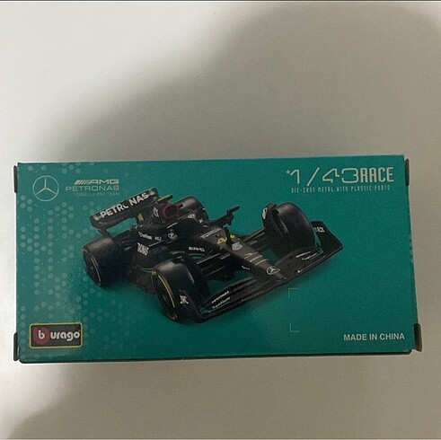 Beden Renk Mercedes Formula 1 Lewis Hamilton 2023