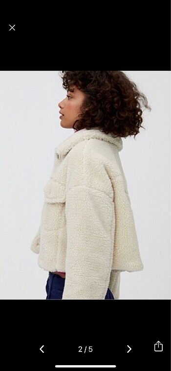 Pull and Bear Pull and bear peluş ceket