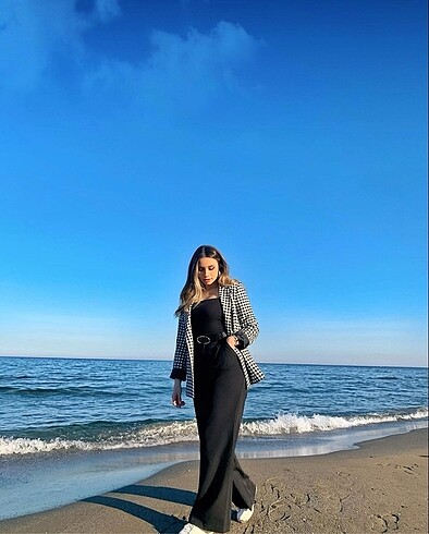 m Beden Koton Blazer