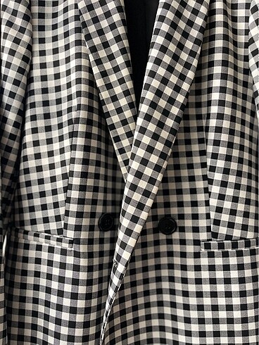 m Beden siyah Renk Koton Blazer