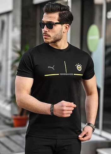 Fenerbahçe amblemli taraftar t-shirt 