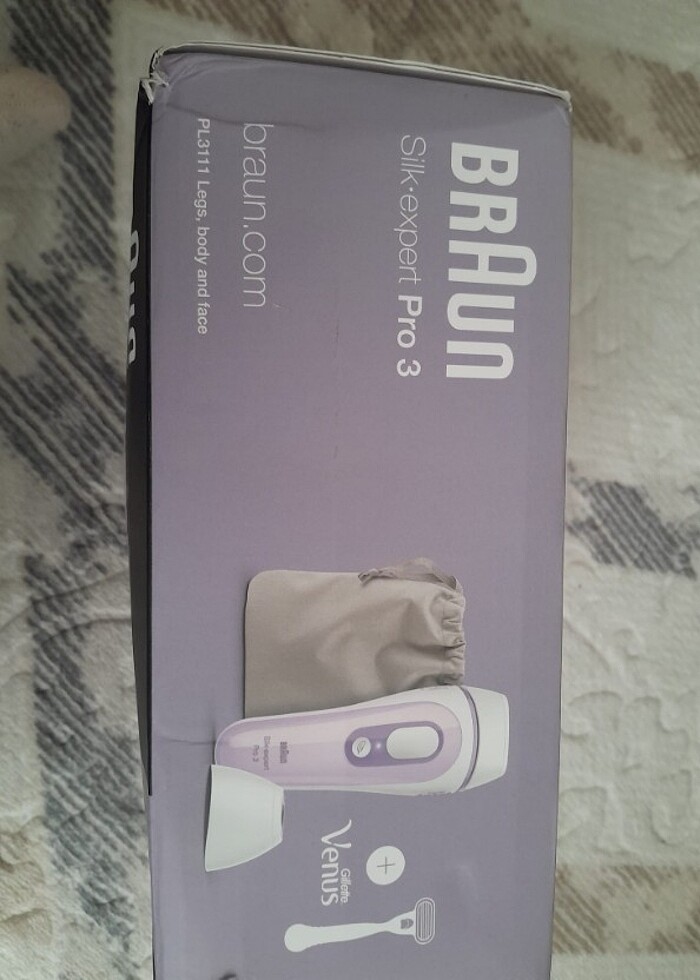 Braun lazer epilasyon cihazı - Görsel 5