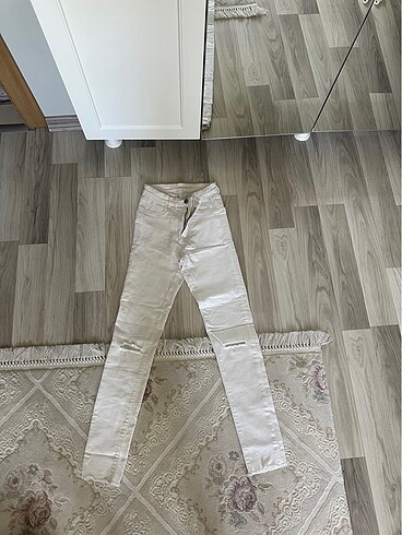 Likrali slim pantolon