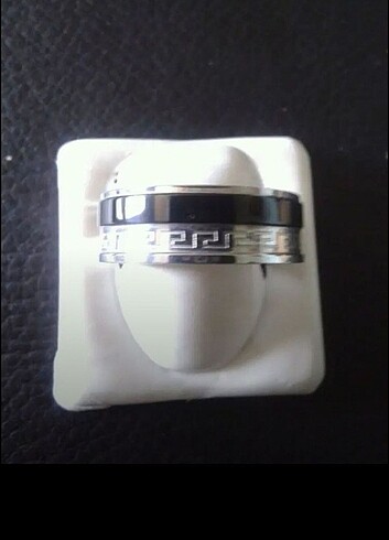 İki renkli çelik yüzük Jack pierre S.steel 9#