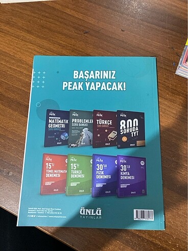 Ünlü Yayınları 30 adet Coğrafya Tyt denemesi