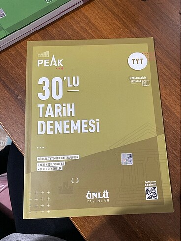 Ünlü Yayınları 30 lu Tyt Tarih denemesi