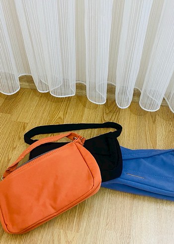 Çok Renkli Fermuarlı Kadın Çantası - Görsel 4