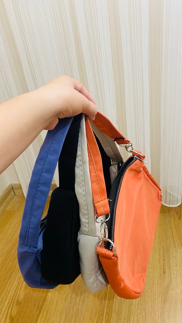 Çok Renkli Fermuarlı Kadın Çantası - Görsel 3