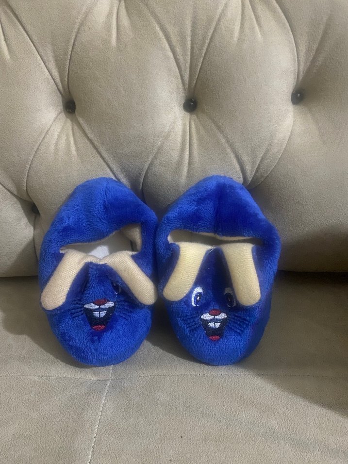 Kızlar için Renkli Nakışlı Sıcak Ev Terliği - Görsel 3