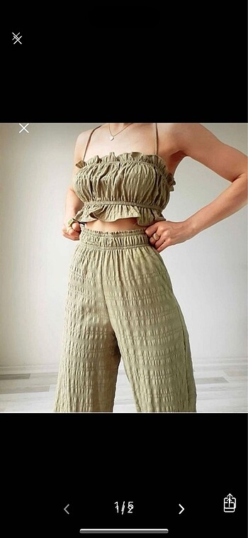 Zara mai collection ikili takım