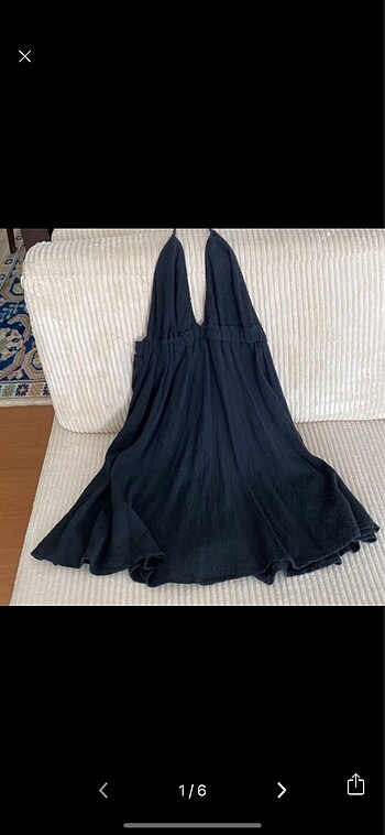 brandy melville mini pamuklu elbise