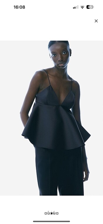 H&M saten bluz
