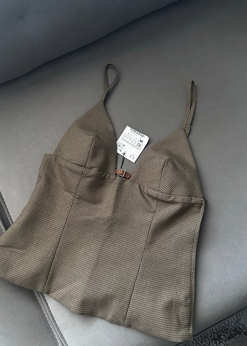 Kemer Detaylı zara bluz