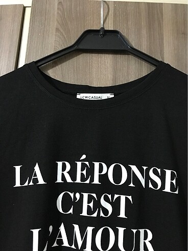 l Beden gri Renk 2 tane T-shirt 100!!