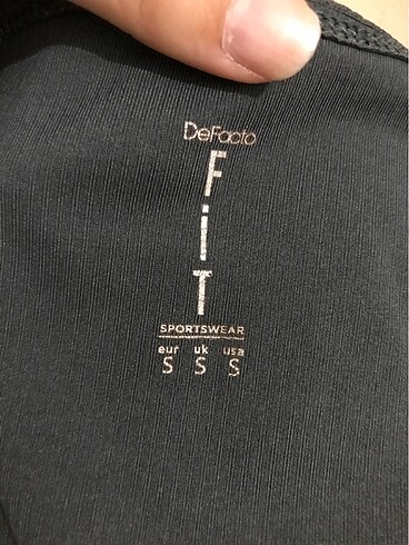 s Beden Defacto fit crop