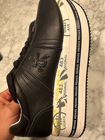 37 Beden siyah Renk Premiata Beth Sneaker 37 numara